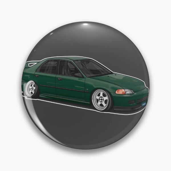 Item preview, Montaje Civic Genio verde designed and sold by carvect-id.