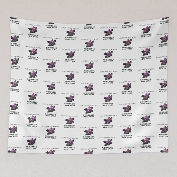 Item preview, Rhinebeck, NY Violet Capitol of the World   designed and sold by Gordon-Store.