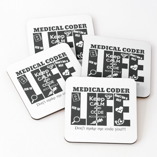 Item preview, Medical Coder Life designed and sold by CraftyCoderChic.