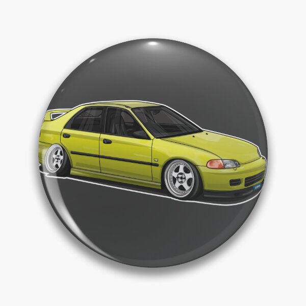 Item preview, Montaje Civic Genio amarillo designed and sold by carvect-id.
