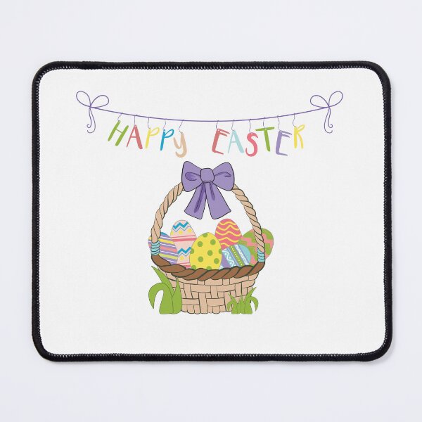 Item preview, Happy Easter Hamper Basket designed and sold by Missing In Art.