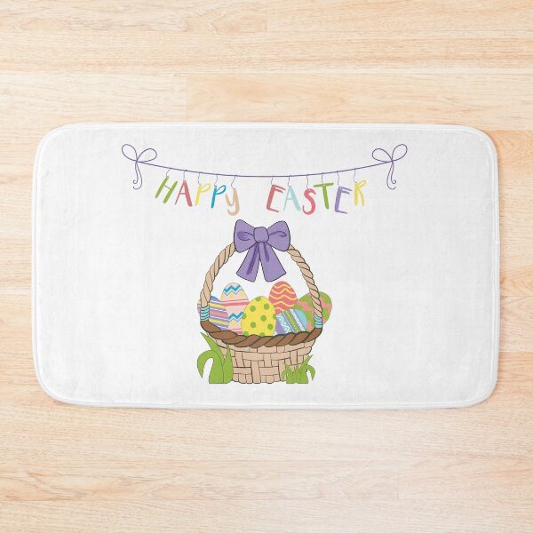 Item preview, Happy Easter Hamper Basket designed and sold by Missing In Art.