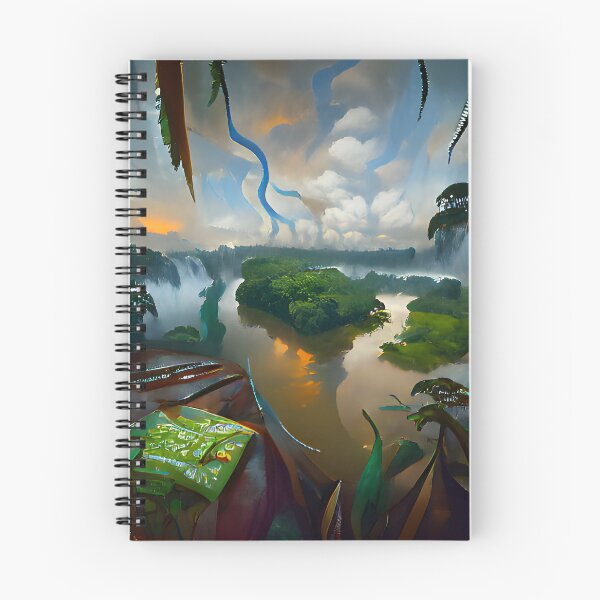 Item preview, AI generated art, Amazon Rainforest designed and sold by aiartdirection.