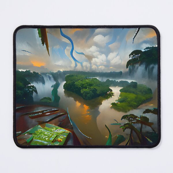 Item preview, AI generated art, Amazon Rainforest designed and sold by aiartdirection.