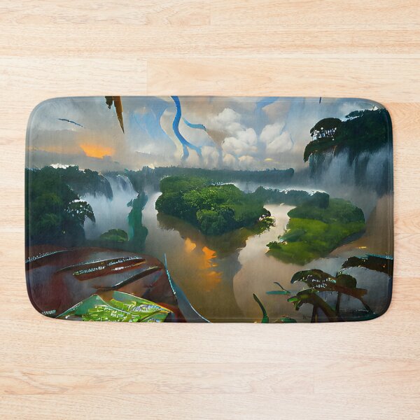 Item preview, AI generated art, Amazon Rainforest designed and sold by aiartdirection.