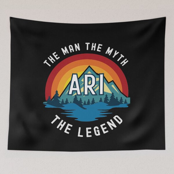 Item preview, Ari, the Man, the Myth, the Legend - Custom Name  designed and sold by PonyyStore.
