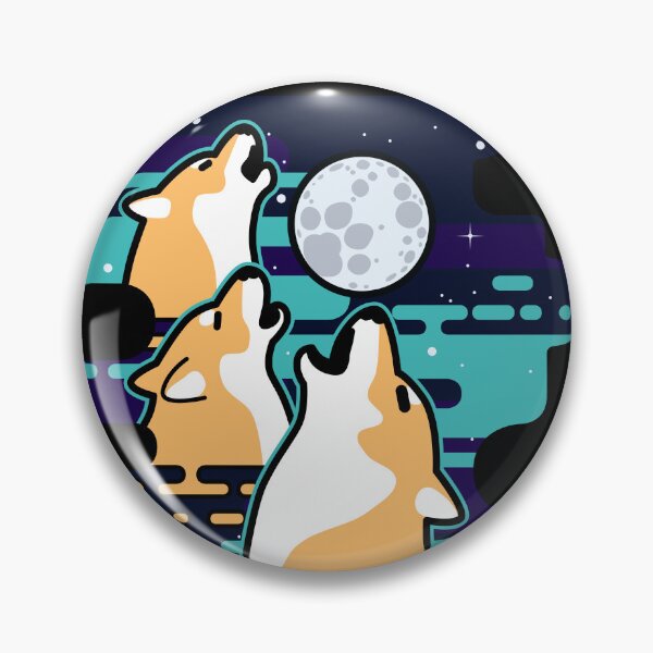 Item preview, Three Shiba Moon designed and sold by HFYD.
