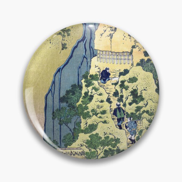 Item preview, Kiyotaki Kannon Waterfall at Sakanoshita on the Tokaido - Hokusai Reproduction  designed and sold by molamode.