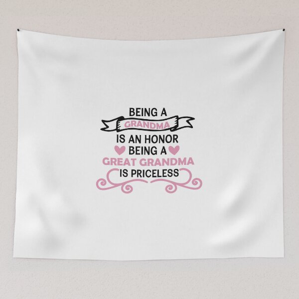 Item preview, being a grandma is an honor being a great grandma is priceless, for women, funny for grandmother, cute birthday thanksgiving designed and sold by adjamine.
