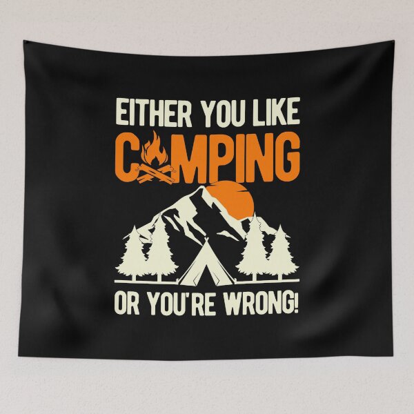Item preview, Funny Camping Sayings designed and sold by artworkbyrihen.