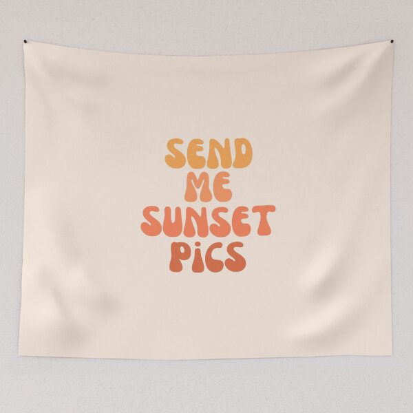 Item preview, Send me sunset pics designed and sold by Lavannya.