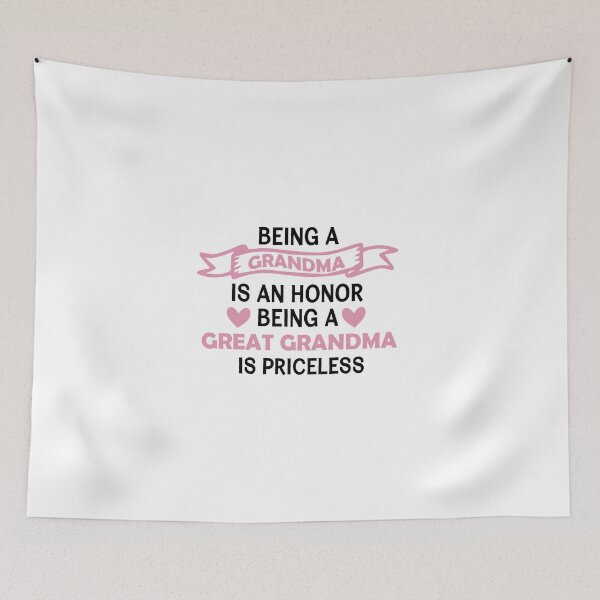 Item preview, being a grandma is an honor being a great grandma is priceless, for women, funny for grandmother, cute birthday thanksgiving designed and sold by adjamine.