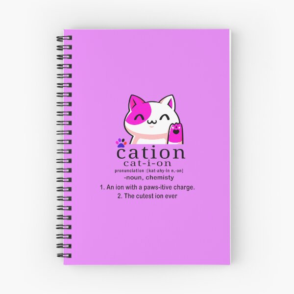 Item preview, cat-ion, Cation is the cutest ion in chemistry designed and sold by Tiziza.