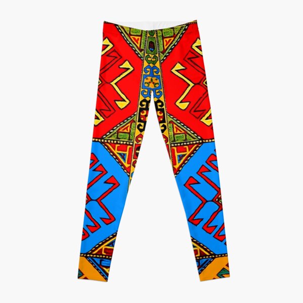 Armenian Folk Art High Waisted Capris, Zazzle