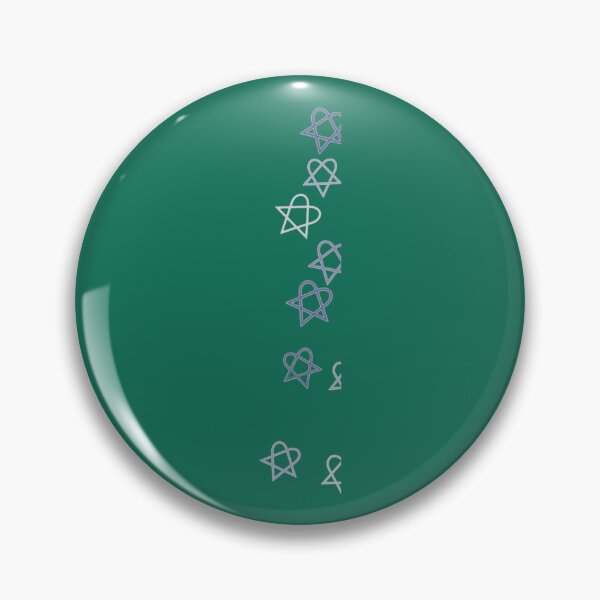 Item preview, Heartagram Shower   designed and sold by OnTheRunFinds.