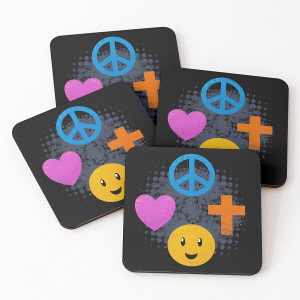 Item preview, Love, Peace, Faith, and Happiness (Alternative)  designed and sold by SpaceAlienTees.