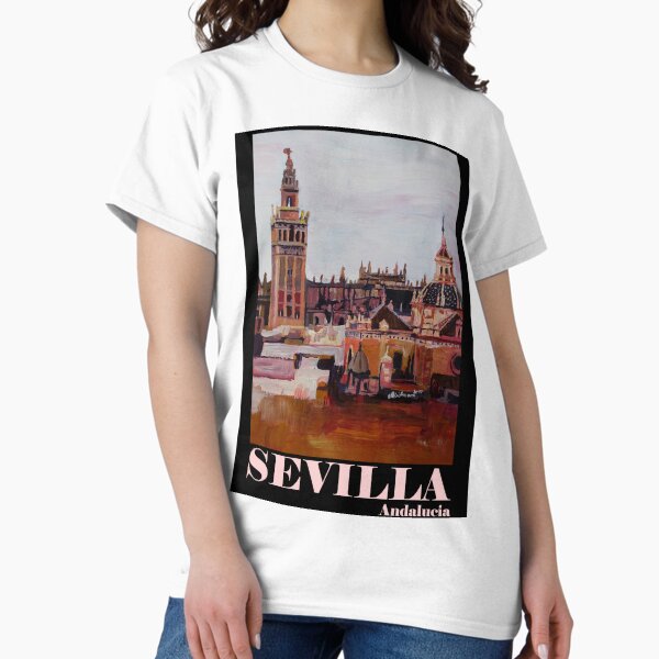 Item preview, Sevilla Skyline in Andalusien Spanien mit Giralda  designed and sold by artshop77.