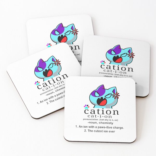 Item preview, cat-ion, Cation is the cutest ion in chemistry designed and sold by Tiziza.
