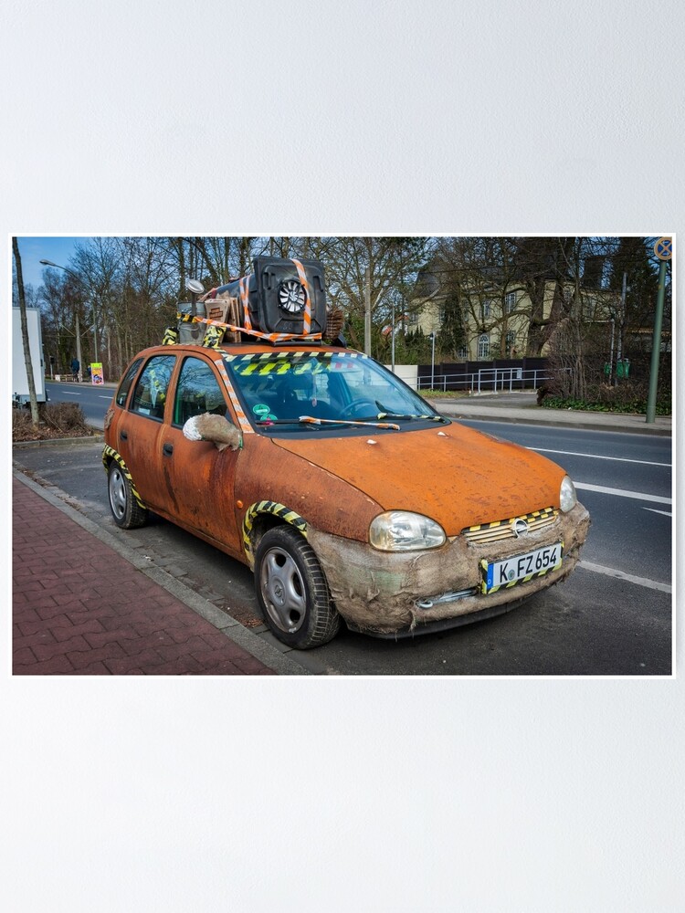 Poster Voiture Rat Style A Meerbusch Buderich Par Dd Images Redbubble