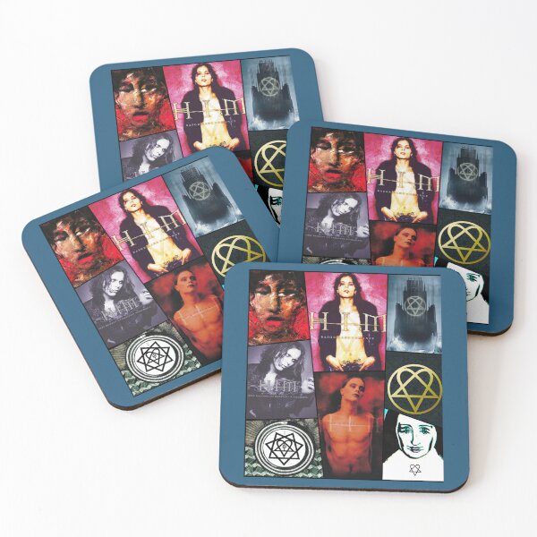 Item preview, Him Band Album Cover Collage Heartagram Ville Valo Cover   designed and sold by OnTheRunFinds.