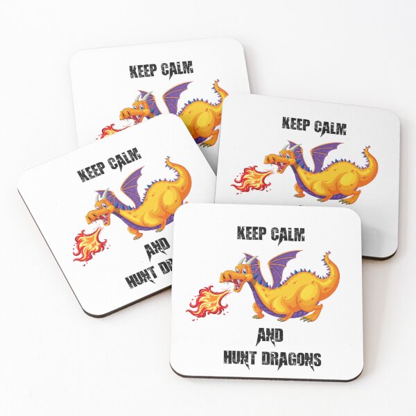 Item preview, Keep Calm And Hunt Dragons designed and sold by Simo200.