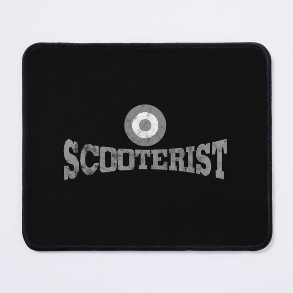 Item preview, Scooterist with RAF target distressed in grey designed and sold by peterpaz.