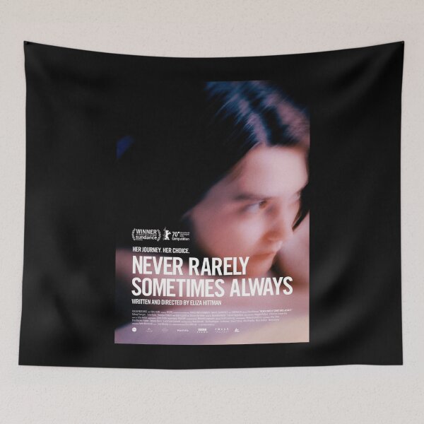 Item preview, Never Rarely Sometimes Always Poster designed and sold by looimvkirk7z.