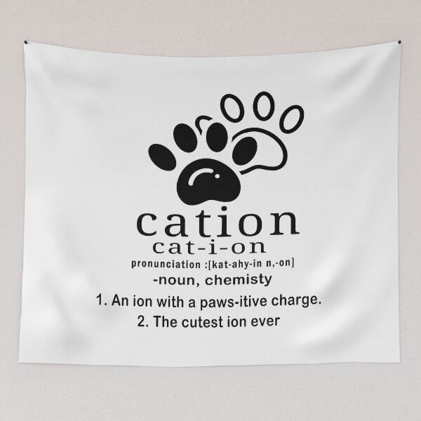 Item preview, Cat-ion science puns Greeting Card designed and sold by Tiziza.