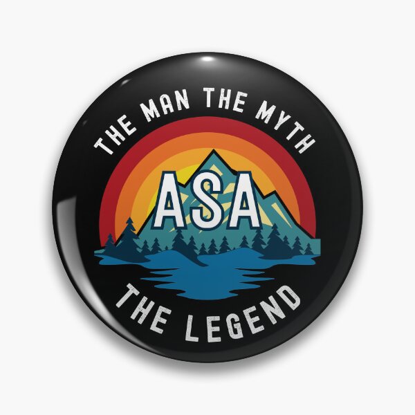 Item preview, Asa, the Man, the Myth, the Legend - Custom Name  designed and sold by PonyyStore.
