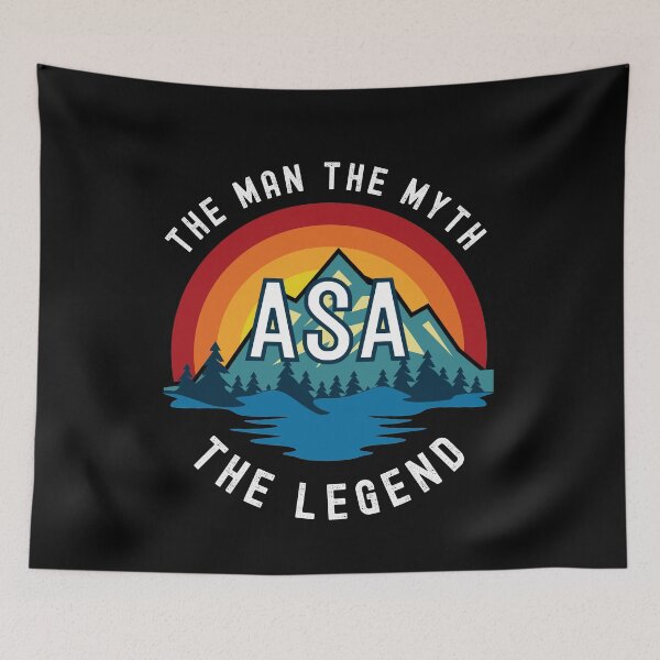 Item preview, Asa, the Man, the Myth, the Legend - Custom Name  designed and sold by PonyyStore.