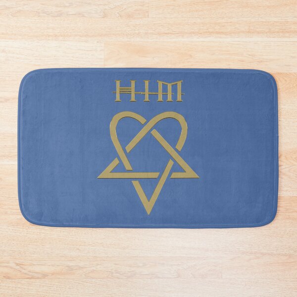 Item preview, Him Band Heartagram Gold  Him Band long Heartagram Tee Him   designed and sold by OnTheRunFinds.