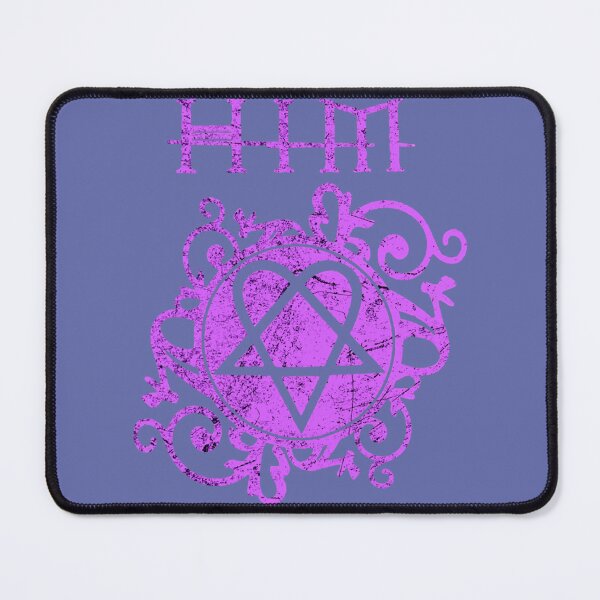 Item preview, Him Ville Valo Band pink him Heartagram Razorblade Romance designed and sold by OnTheRunFinds.