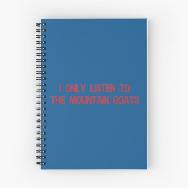 Item preview, I only listen to the mountain goats Mountain lovers gift idea, Gift idea for him and for her designed and sold by OnTheRunFinds.