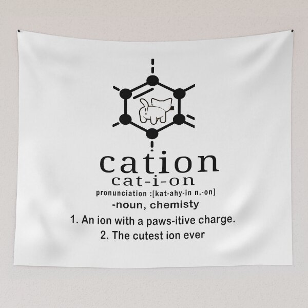 Item preview, Cat-ion science puns Greeting Card designed and sold by Tiziza.