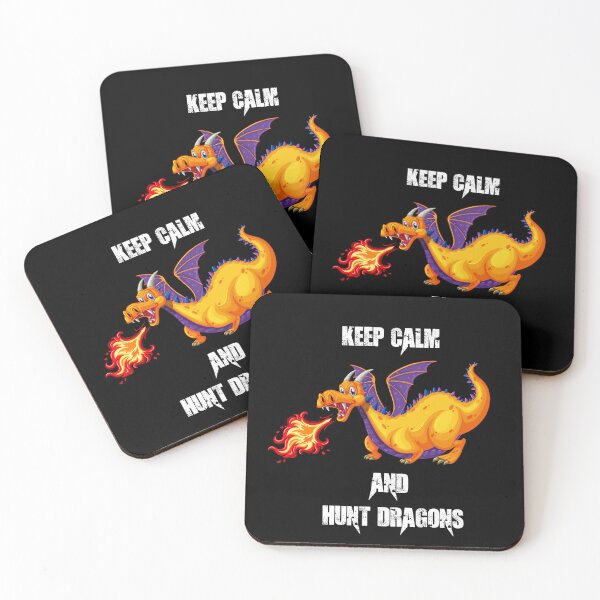 Item preview, Keep Calm And Hunt Dragons designed and sold by Simo200.