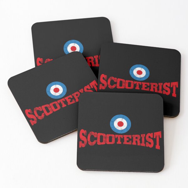 Item preview, Scooterist with RAF target distressed designed and sold by peterpaz.