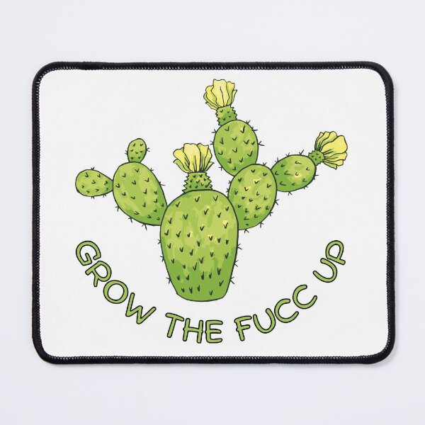 Item preview, Grow the Fucc Up Succulent Lover Gift Funny Succulent Botanical Cactus Plant Pun designed and sold by CaitU.