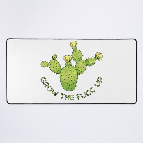 Item preview, Grow the Fucc Up Succulent Lover Gift Funny Succulent Botanical Cactus Plant Pun designed and sold by CaitU.