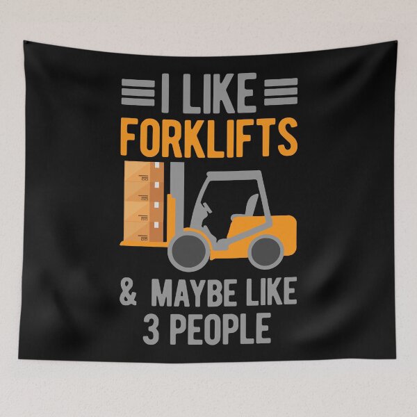 Item preview, Funny Forklift designed and sold by artworkbyrihen.