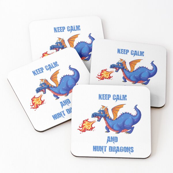 Item preview, Keep Calm And Hunt Dragons designed and sold by Simo200.