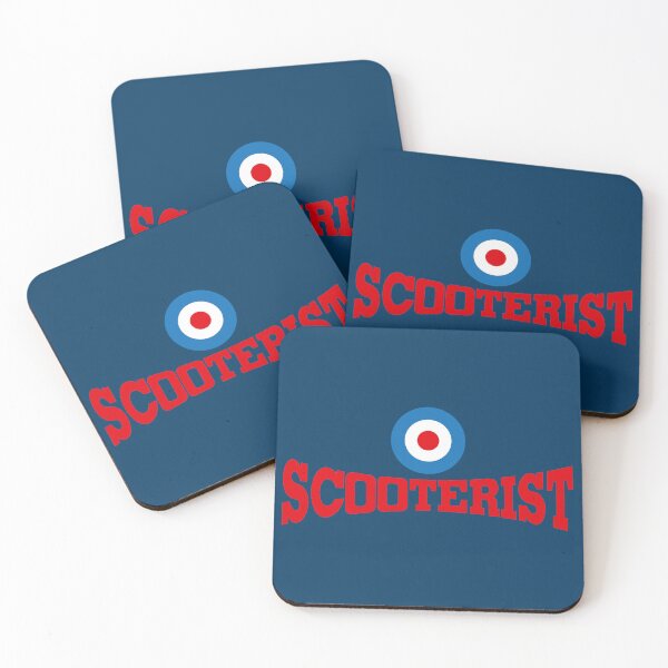 Item preview, Scooterist with RAF target designed and sold by peterpaz.