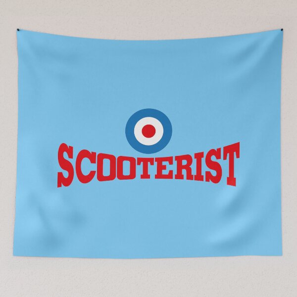 Item preview, Scooterist with RAF target designed and sold by peterpaz.