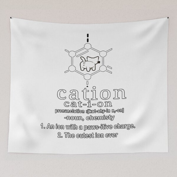 Item preview, Cat-ion science puns Greeting Card designed and sold by Tiziza.
