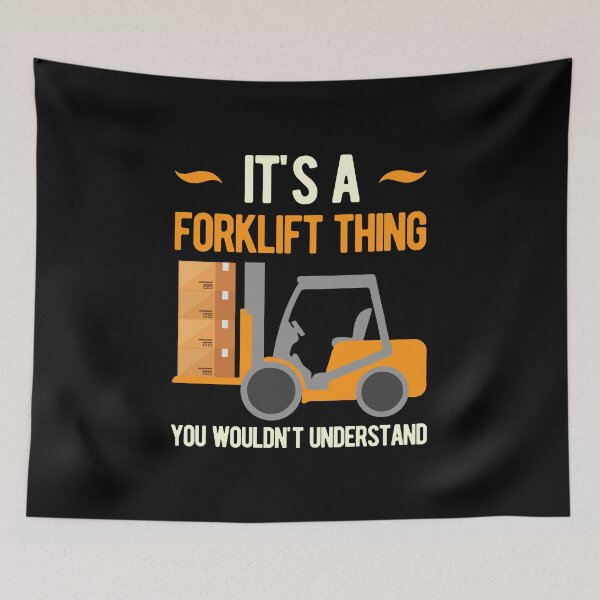 Item preview, Funny Forklift designed and sold by artworkbyrihen.