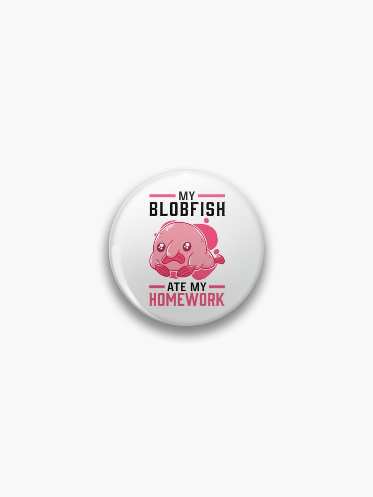 Blobfish ate my homework Meme ugly blob fish T-Shi T-Shirt