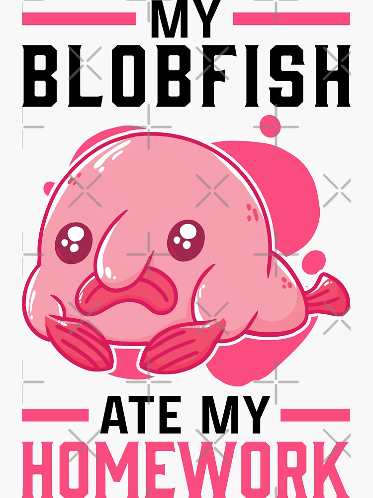 Expressions of Blobfish, Funny Ugly Fish Meme Postcard for Sale by  BornDesign