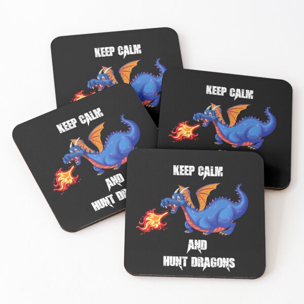 Item preview, Keep Calm And Hunt Dragons designed and sold by Simo200.