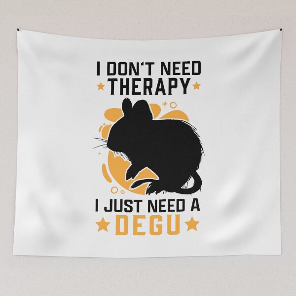 Item preview, Degu no therapy Chilean rodent degu designed and sold by madgrfx.