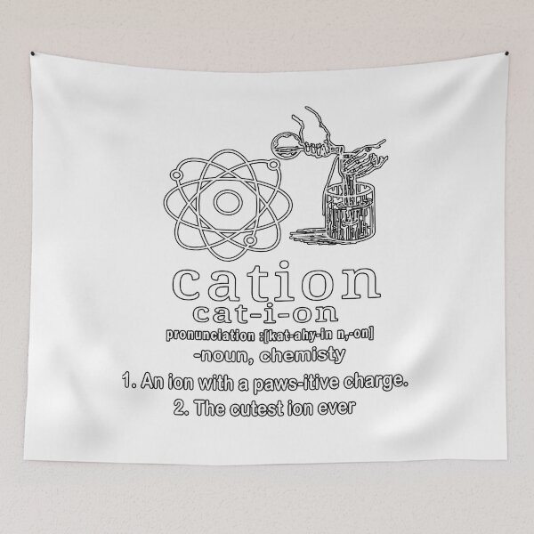 Item preview, Cat-ion science puns Greeting Card designed and sold by Tiziza.