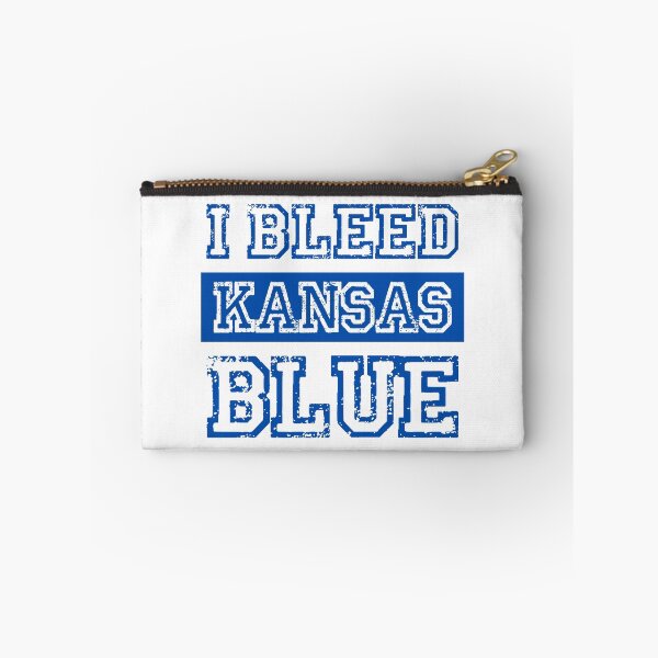 Aperçu de l'œuvre I Bleed Blue Kansas Royaume-Uni Jayhawk Pride créée et vendue par pixeljamz.